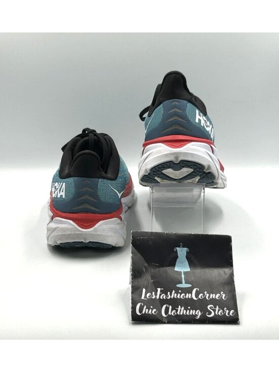 Hoka One One Men\'s Teal Aquarelle Clifton 8 Running Athletic Shoes Sz 11.5D 3021 main image 13